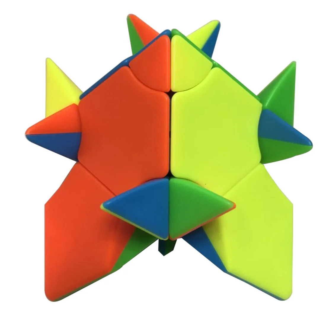 

Fangshi Lim 2x2 Changeable Pyramid Octahedron Magic Cube Puzzle Toy - Colorful