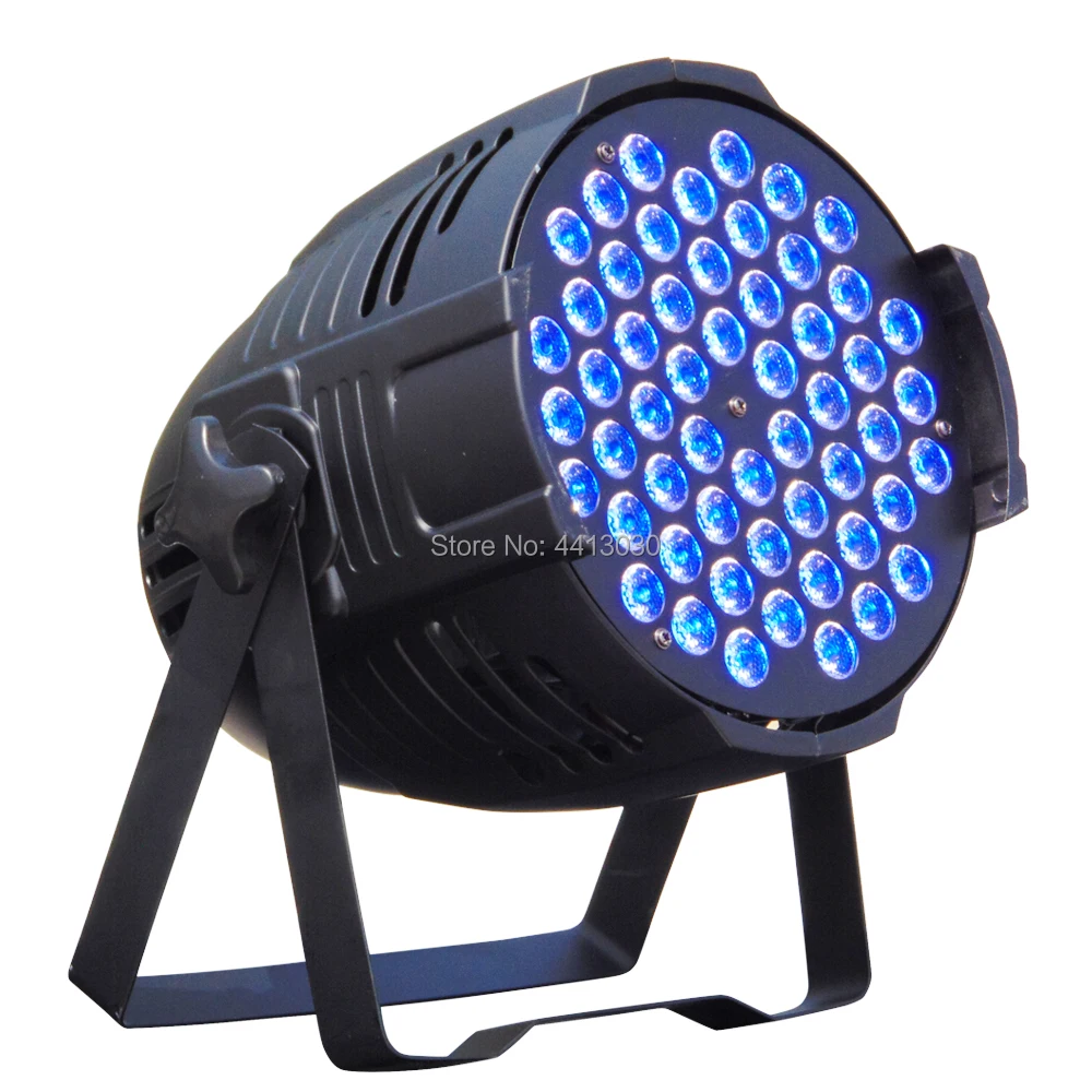 4 шт./лот 54x3 Вт led Par огни RGB 3в1 54x3w прожектор со светодиодами dmx512 Дискотека