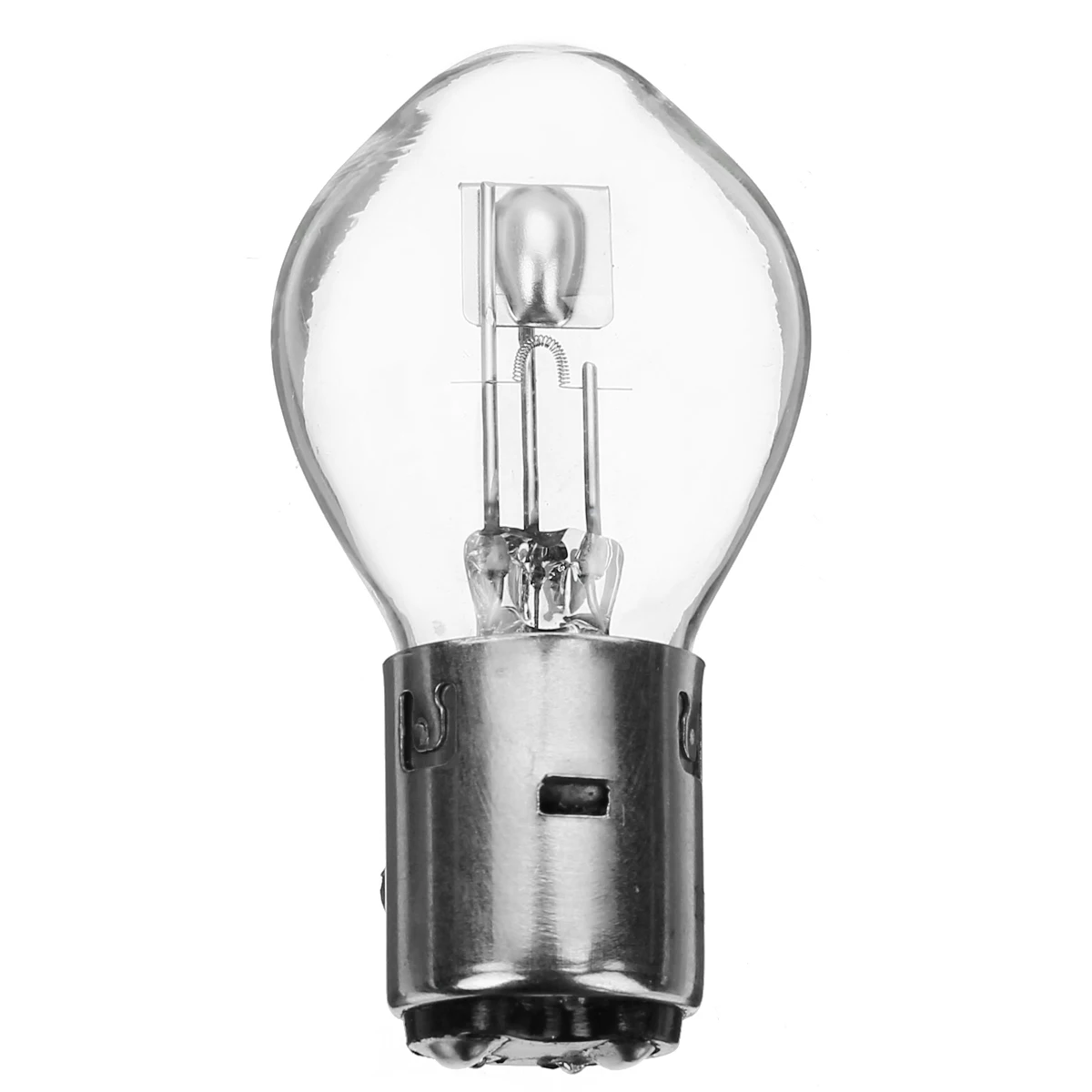 1 Pair BA20d Motorcycle ATV Moped Scooter Headlight Lamp Bulb 12V 35 35W High Brightness LED Beam Bulbs