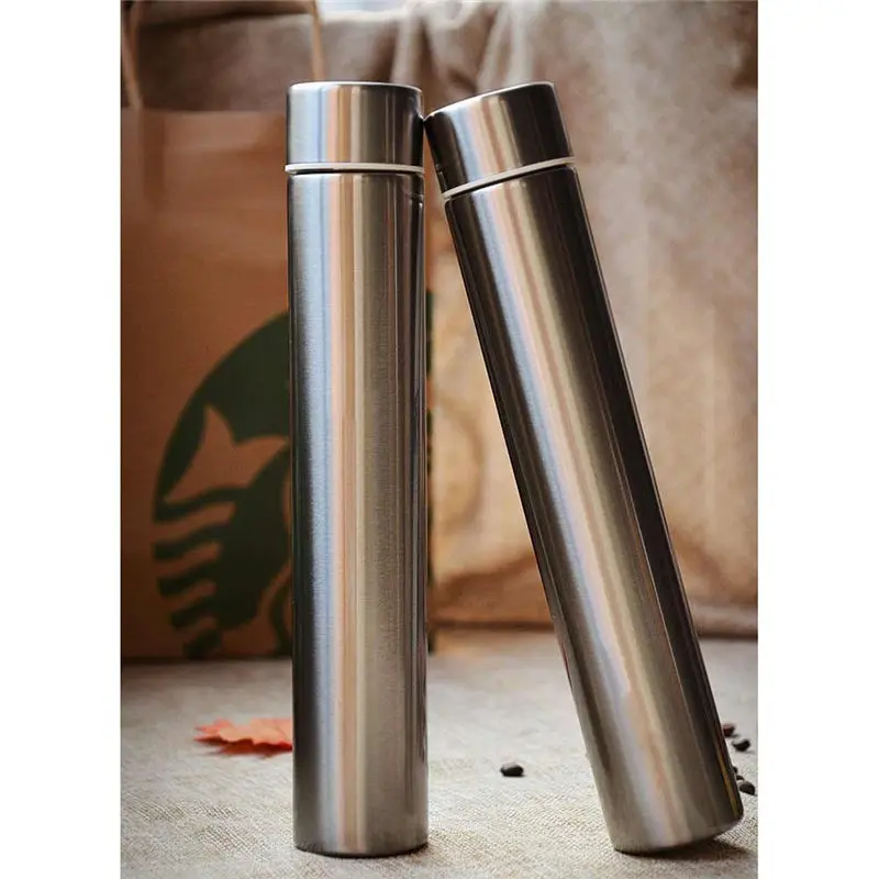 

ISHOWTIENDA Brand Women Stainless Steel Thermos Bottle Travel Organizer Coffss Winds Vacuum Thermos Anti Wolf Thermo Mug
