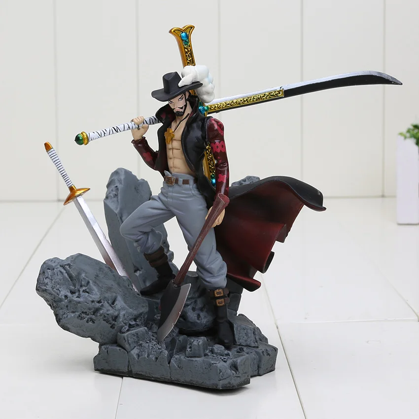 15 см аниме one piece Dracule Mihawk Луффи Энель ПВХ фигурка коллекция игрушек