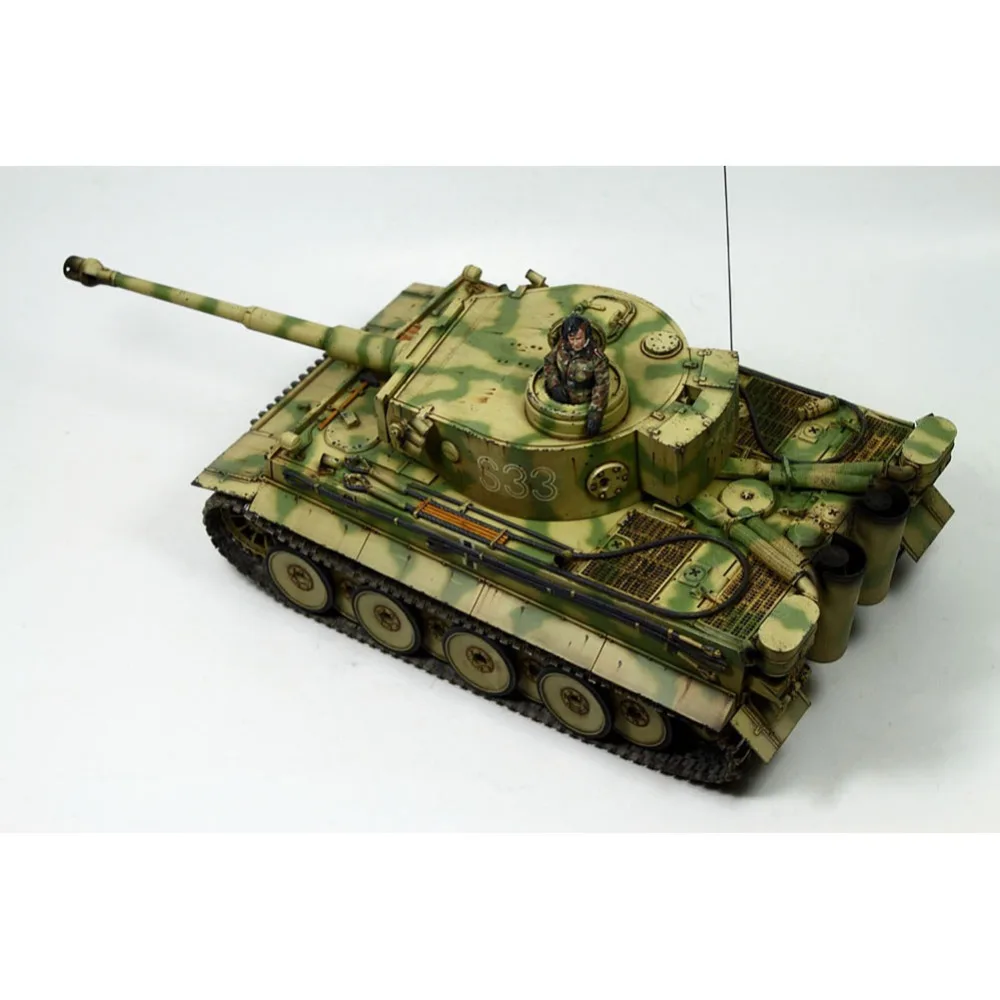 OHS Tamiya 35216 1/35 Tiger I panzerkampfwgen VI Ausf E Sd Kfz 181 Assembly AFV модельные строительные комплекты|model