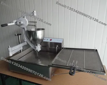 

300pcs/h Heavy Duty Manual Cake Donut Holes Fryer Maker Making Machine