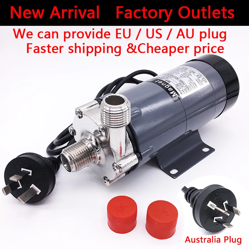 HomeBrew Beer Pump MP 15R Food Grade 304 Stainless Steel Brewery Home