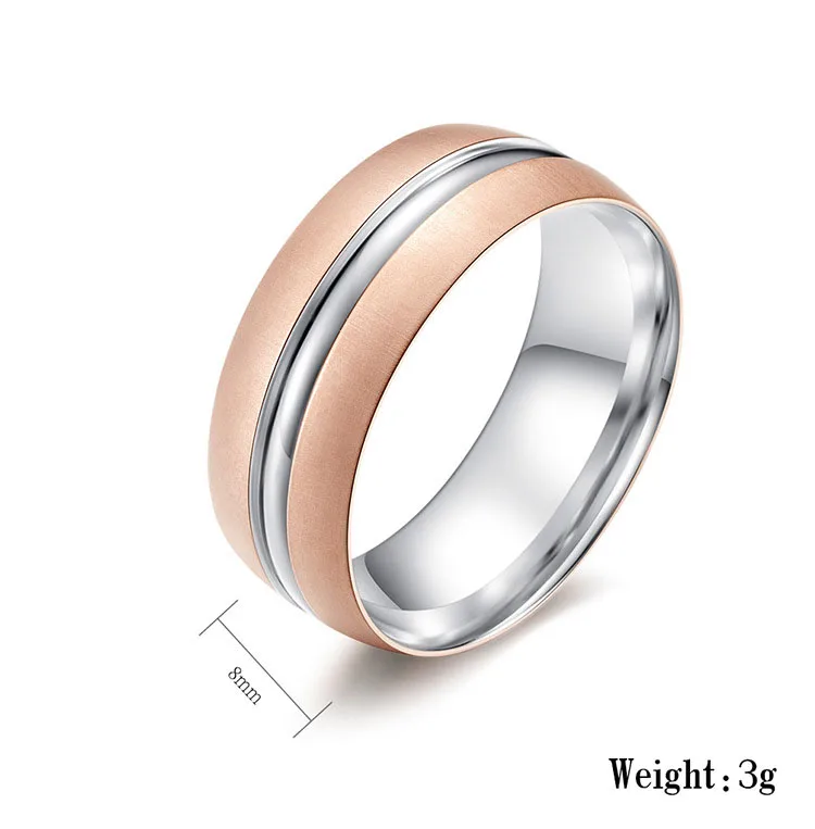 Gold Color Alliance Wedding Rings Pair Couple Rings Men and Women's Rings Love Engagement Anel Anillos Bijoux