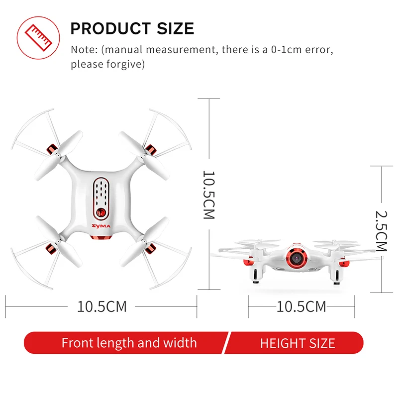 SYMA X20W дрона с дистанционным управлением с Камера Wi-Fi FPV Quadcopter мини Дрон Дистанционное Управление RC вертолет 4CH 2,4G игрушечные Дроны для Детский подарок