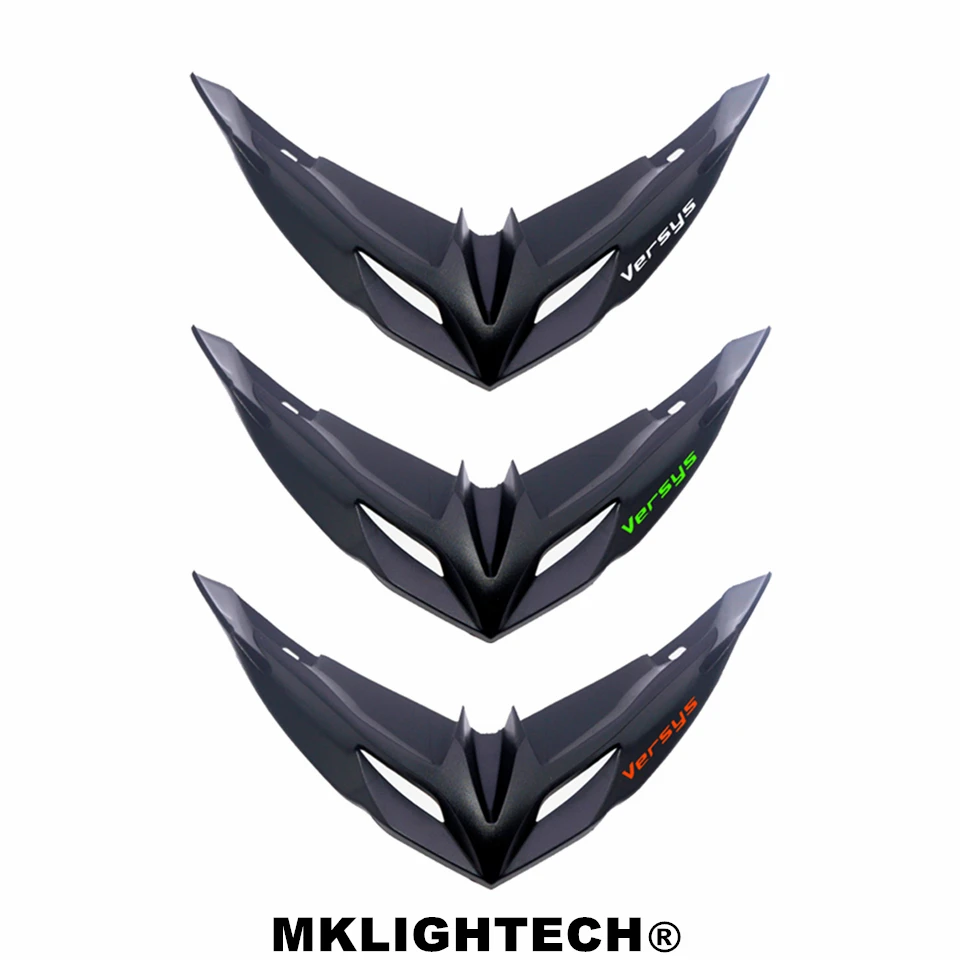

MKLIGHTECH For KAWASAKI VERSYS650 2015-2019 Motorcycle Front Fairing Aerodynamic Winglets ABS Plastic Cover Protection Guards