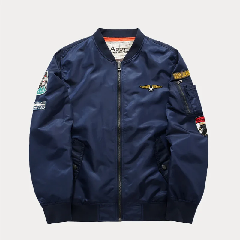 

Outdoor Fashion Coats plussizejacket Military Jacket Tops Sports Pilot Climbing L Men's Stand Collar Men's Jacket! Men's Sports