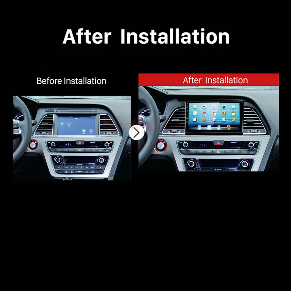 Perfect KiriNavi Octa Core Android 7.1 Touch Screen Car DVD GPS For Hyundai Sonata Car Audio System Stereo Multimedia GPS Navigation RDS 1