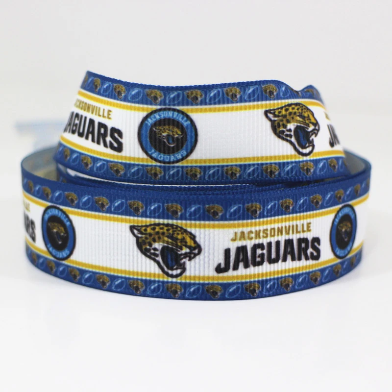 50 ярдов 7/8 &quot1&quot 1 5 &quot2&quot 3 &quot22 мм 25 38 75 Спортивная команда напечатала grosgrain ленты