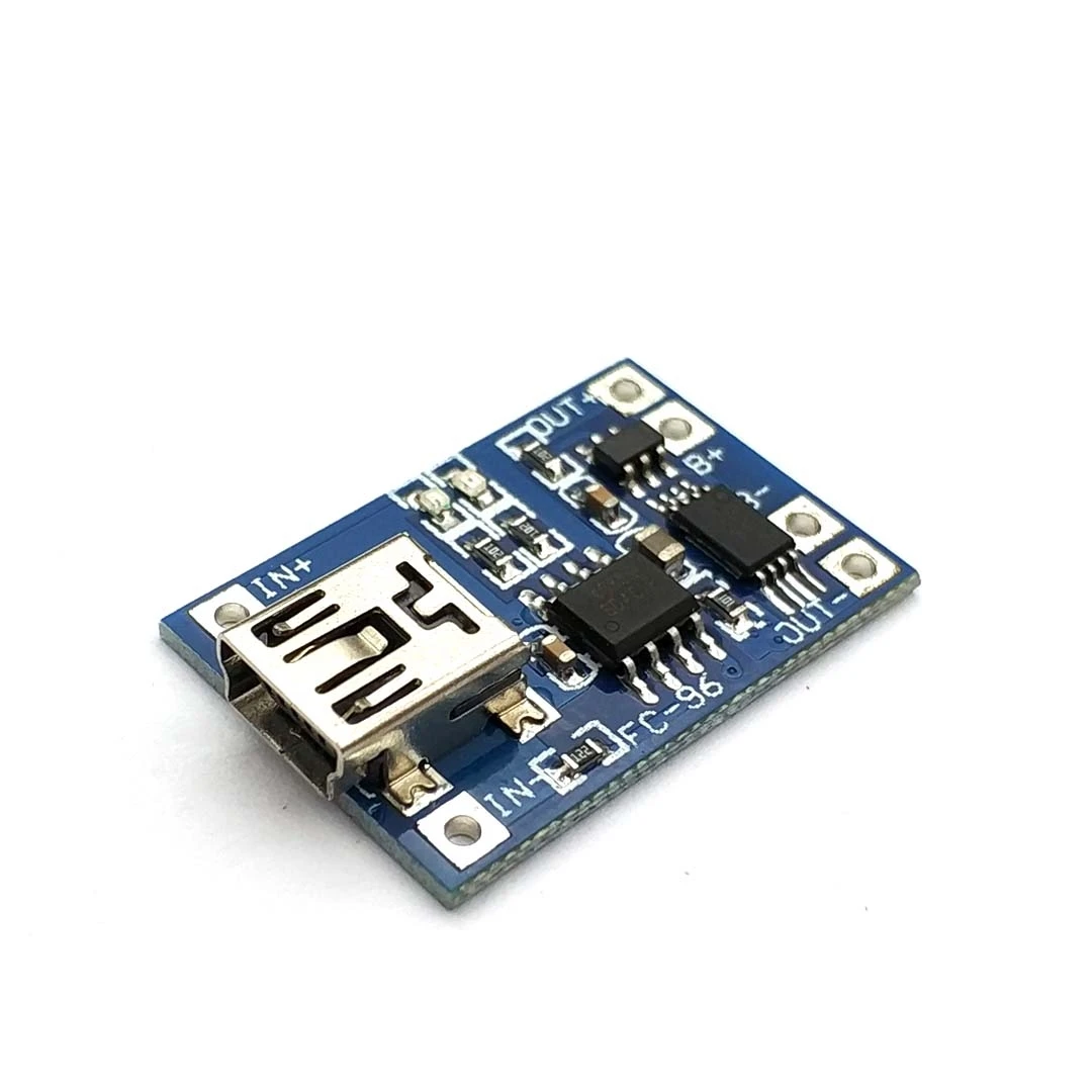 TP4056 MINI USB 5 в 1A 18650 литиевая батарея зарядная плата модуль зарядного устройства +