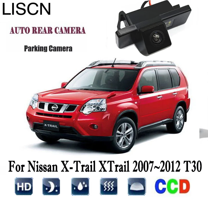 Камера заднего вида для Nissan X-Trail XTrail 2007~ 2012 T30 резервная камера/CCD ночное видение/обратная Лицензия Пластина камера