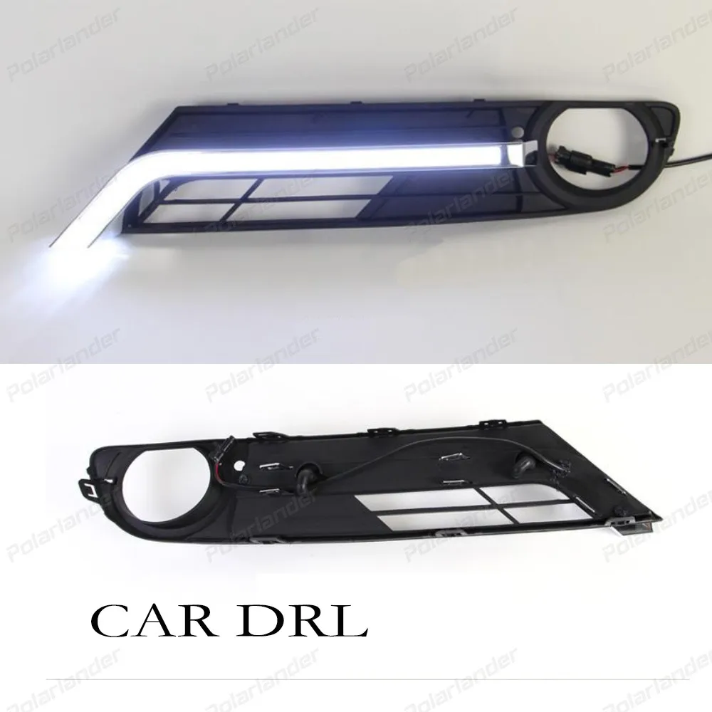 

car styling Daylight For B/MW 3 Series F30 F35 DRL Waterproof Fog Head Lamp Daytime Driving Light