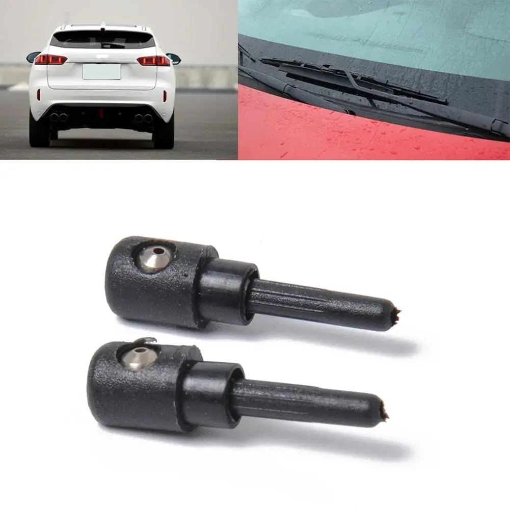 2Pcs Car's Rear Windscreen Wiper Jet Spray Nozzle for VW Skoda Audi Seat 3B9955985A 2Pcs Car's Rear Windscreen Wiper Jet Spray Nozzle for VW Skoda Audi Seat 3B9955985A