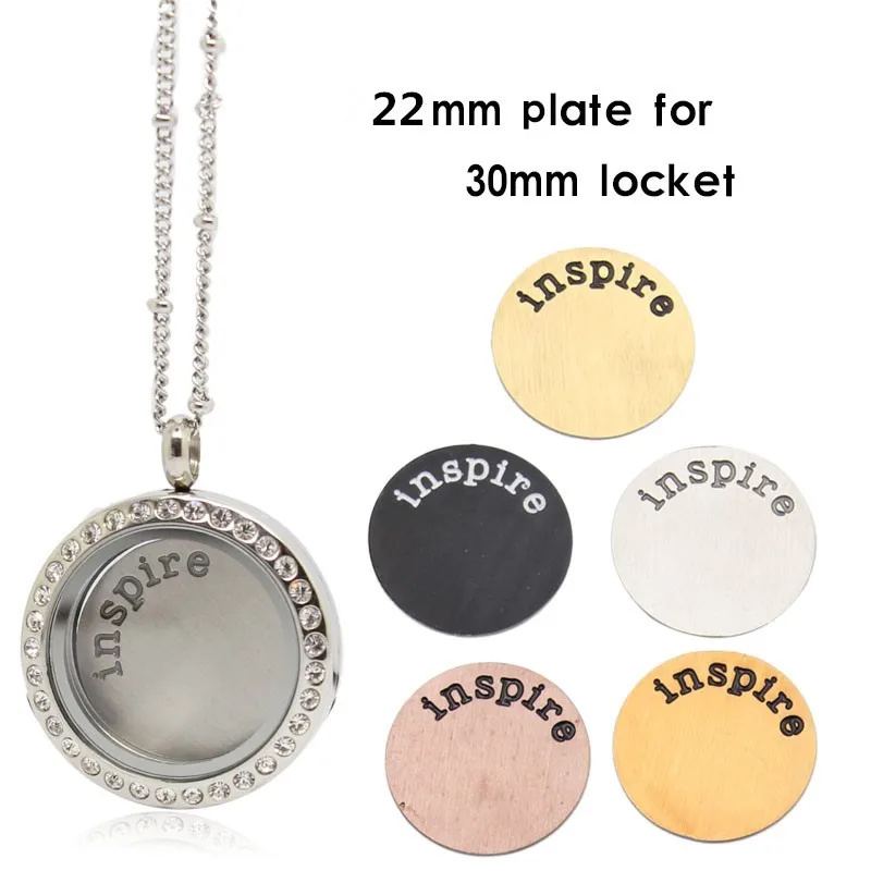 22-5mm-inspire-metal-plates-316L-stainless-steel-floating-charm-locket-plate-silver-gold-rose-gold