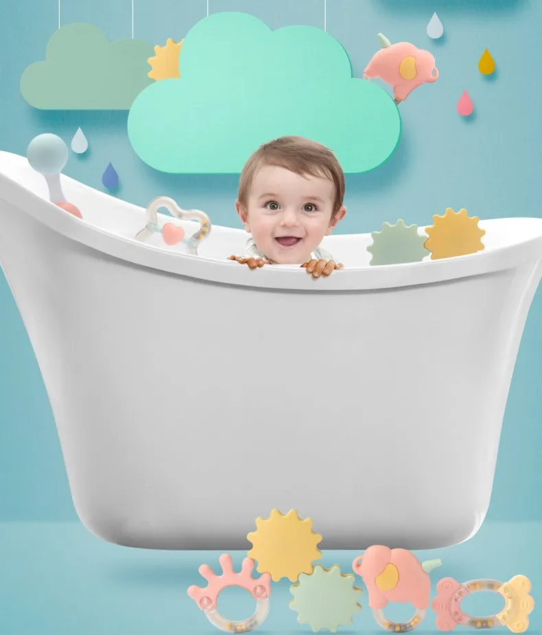 Beiens 6-10 шт./компл. детские игрушки рук Jingle пожимая колокол дрожание рук Белл белье, сексуальное женское белье, Набор погремушек игрушки Монтессори грызунки-погремушки