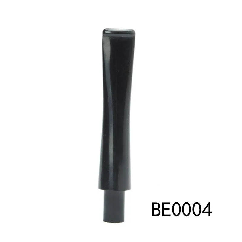 RU-MUXIANG акриловая трубка мундштук 9 мм фильтр прямой курительный конус трубы мундштук табачная трубка аксессуары be0001-be0098 - Цвет: be0004