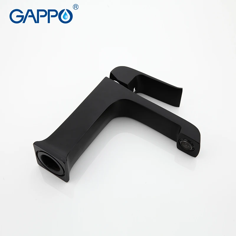 Billig GAPPO Becken Armaturen schwarz messing becken mixer badezimmer wasserhahn wasserhahn wasserfall wasserhahn wasserhahn mischer wasserhahn torneira