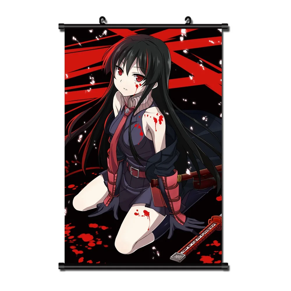 Japanese Anime Akame Ga Kill Home Decor Wall Scroll Poster 40x60cm Wholesalers Cartoon Canvas