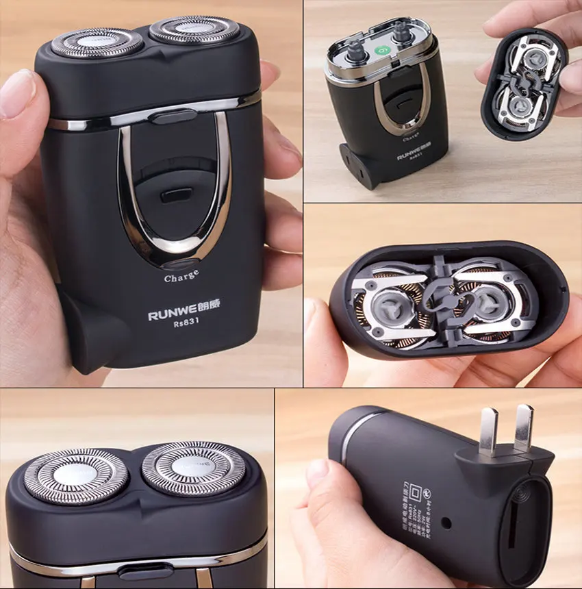 first good New Cordless Electric Shaver Waterproof Face Beard Trimmer