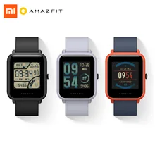 Xiaomi Amazfit Смарт-часы Youth Edition Bip BIT PACE Lite 32g Ультра-легкий экран 1,2" Baro IP68 Водонепроницаемый GPS Компас