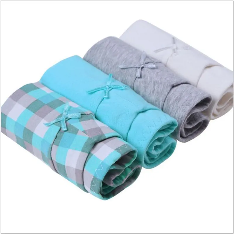 4 шт./лот Хлопковые женские трусы трусики нижнее белье для дам|women panties|panties femalecotton