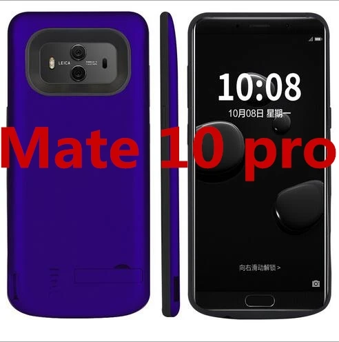 6000 мАч для Huawei Mate 10 10 Pro Чехол для батареи резервного копирования Чехол для батареи Чехол для питания для Huawei Mate 10 Pro Чехол для батареи - Цвет: mate 10 pro blue