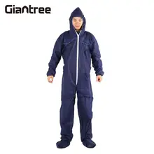 Рабочая одежда одноразовая чистая легкая Экспозиция Костюм темно-синий защитный чехол одежда фабрика нетканый