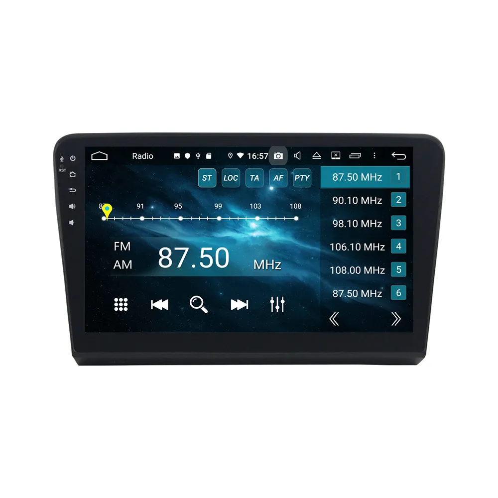 Sale DSP Android 9.0 Car GPS navigation For Volkswagen BORA 2012-2015 multimedia DVD player head unit autoradio tape recorder stereo 5
