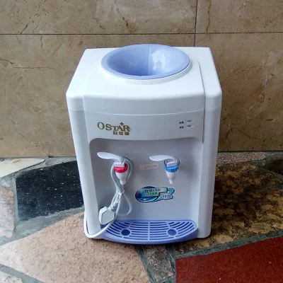 Mini Cold And Hot Drink Machine Electric Cooling Heater Drink Water Dispenser Desktop Energy Saving Household Water Boiler