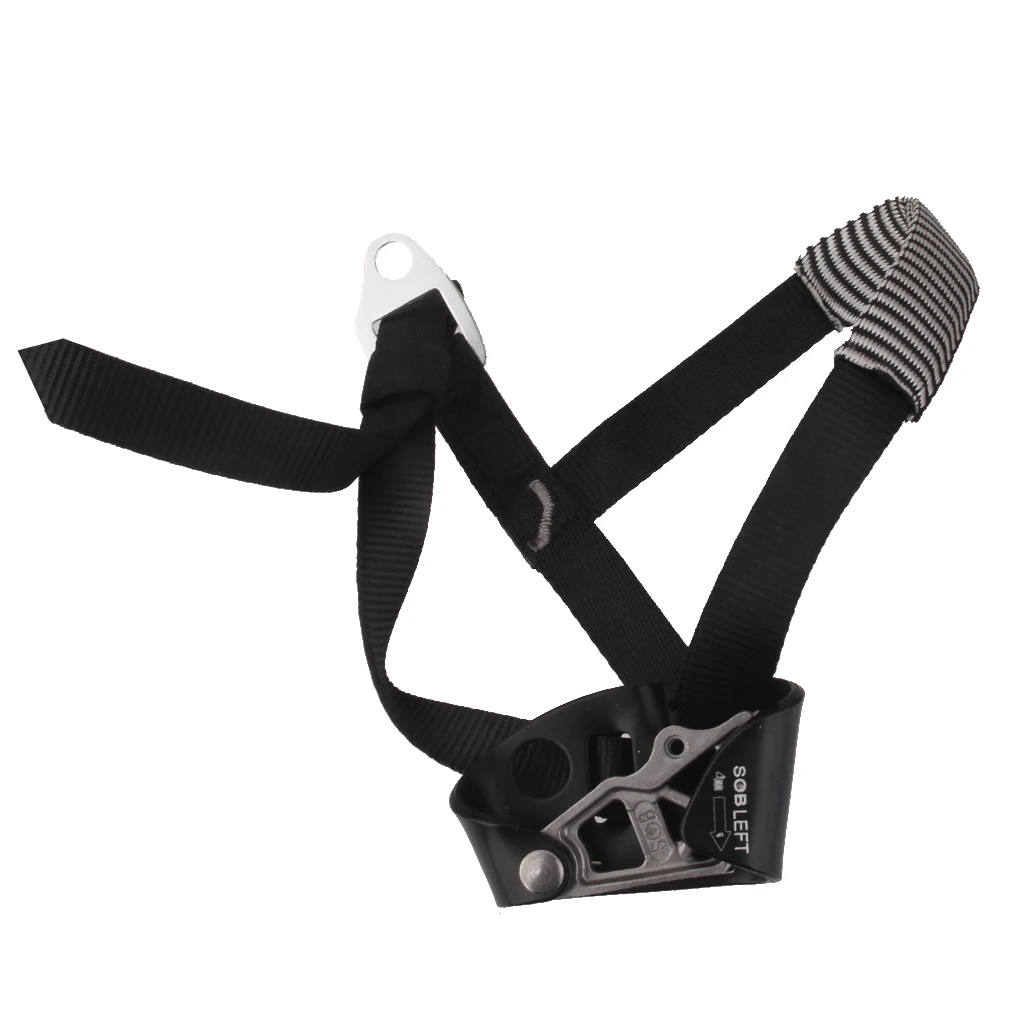 

Rock Climbing Foot Ascender Abseiling Protection Belay Device for Outdoor Climbing and Rescue Climbing Foot Ascender
