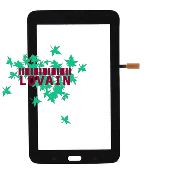 

30PCS DHL Free Tested For Samsung Galaxy Tab 3 Lite 7.0 T110 T111 SM-T110 T111 Digitizer Touch Screen Outer Panel+Glue