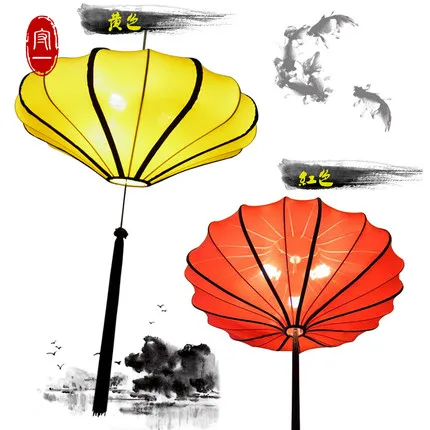 

Chinese Style Vintage Candy Pendant Light For Restaurant Hotel Lantern Lighting Lampara Colgante Luminaire Suspendu