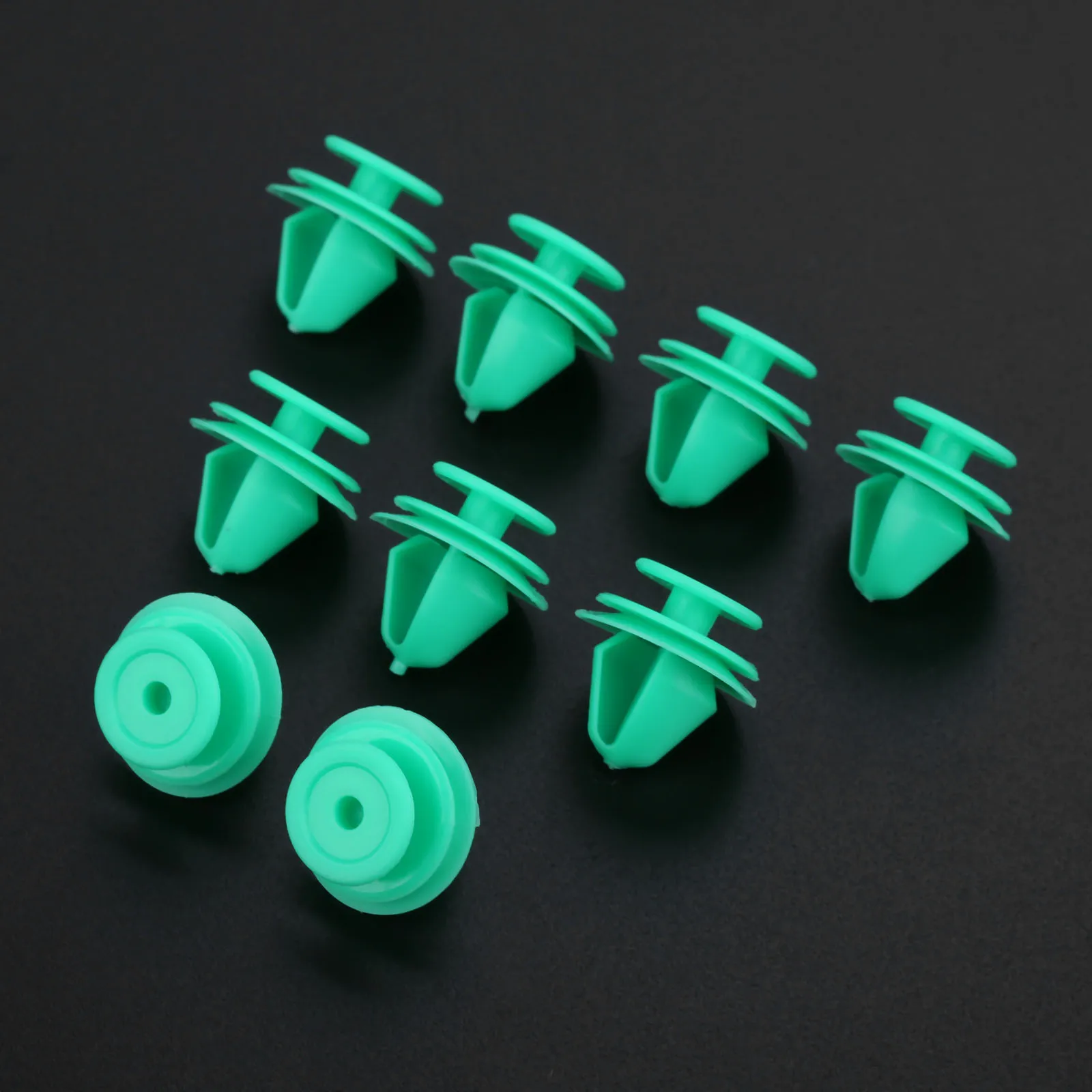 

50Pcs Interior Car Door Trim Fixed Fastener Clip Decorative Clip Automobile Rivet Retainer For Mercedes Benz Peugeot 207 307 206