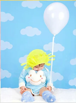

Thin Vinyl photography background Customize cloud pattern Backdrops Digital Printing Background for photo Studio F-1480