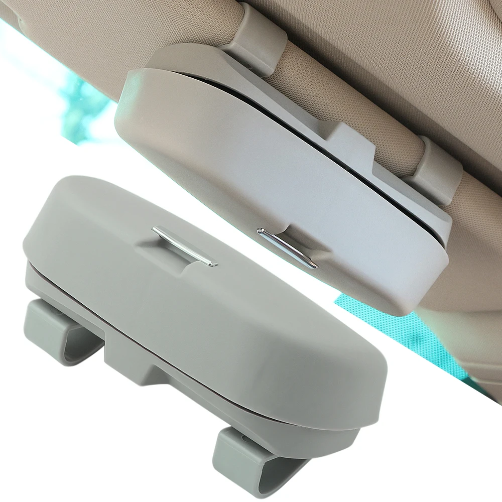 Car Sun Visor Glasses Sunglasses Storage Holder glasses For Ford Fiesta