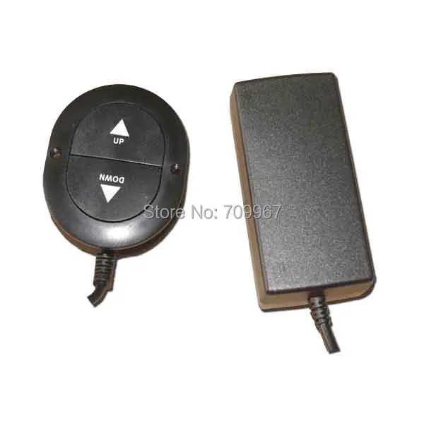 Atuador Linear Personalizado para o Levantamento de Alimentação Caixa de Controle Controlador Mão Interruptor Coluna 110240v ac Entrada 24v ou 12v dc Saída