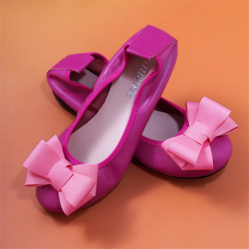 2018 New Women's Flat Shoes Spring Summer Genuine Leather Baleriny Woman Sweet Bow Female Footwear Slip On  Espadrille Lady Shoe (8)