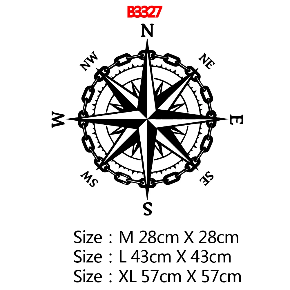 Креативная Наклейка на стену с компасом, ПВХ наклейки на стены для декора гостиной, виниловая наклейка, настенная наклейка, s muraux компас, наклейки