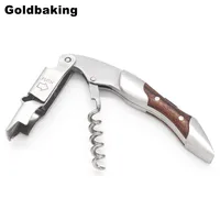Goldbaking Professional официанты штопор барная посуда штопор открывалка для бутылок вина и фольга резак