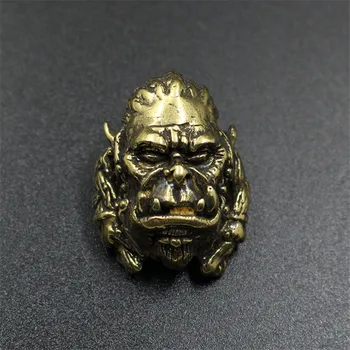 

1Pcs Pocket Tools Paracord Brass Knobs Metal Charms Paracord Bracelet Accessories DIY Wallet Belt Buckle Paracord Knife Lanyard