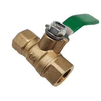 

MENSI LPG Gas Appliance Parts Pipe Line High Pressure Brass Control Valve 1/4" Ball Copper Valves 5PCS/lot