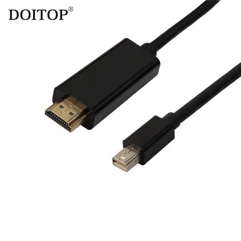 DOITOP 1.8/3M Mini DisplayPort DP Male to HDMI Male Converter Cable For Apple Mac Macbook Mac Pro Mini DP to HDMI Cable Adapter