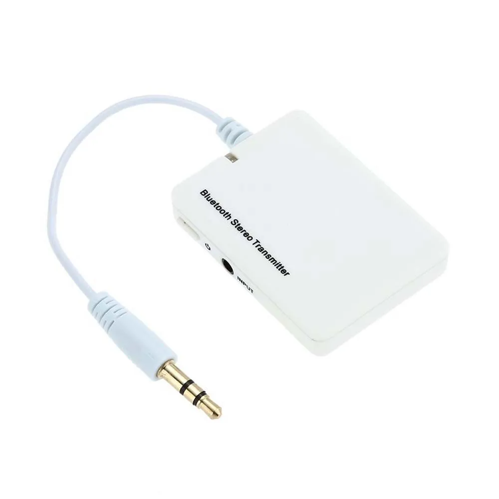 

HFES Mini 3.5mm Stereo Audio Transmitter Wireless Bluetooth A2DP Stereo Music Transmitter Adapter for Mp3 Mp4 CD Player TV PC