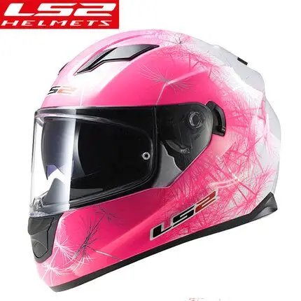 LS2 FF328 поток полный лицо moto rcycle шлем Capacete LS2 с двойными линзами LS2 Casco moto capacete de moto cicleta DOT Approved - Цвет: 16