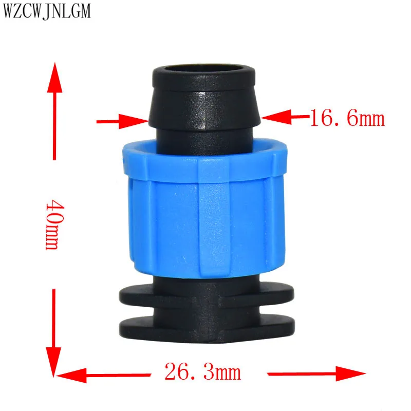 70 шт. 16 мм капельного конец ленты Вилки капельного полива фитинги 5/8 "сад воды разъемы для садоводства воды система