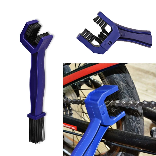 1pcs Bike Chain Cleaning Brush Cycling Motorcycle Bicycle Gear Grunge