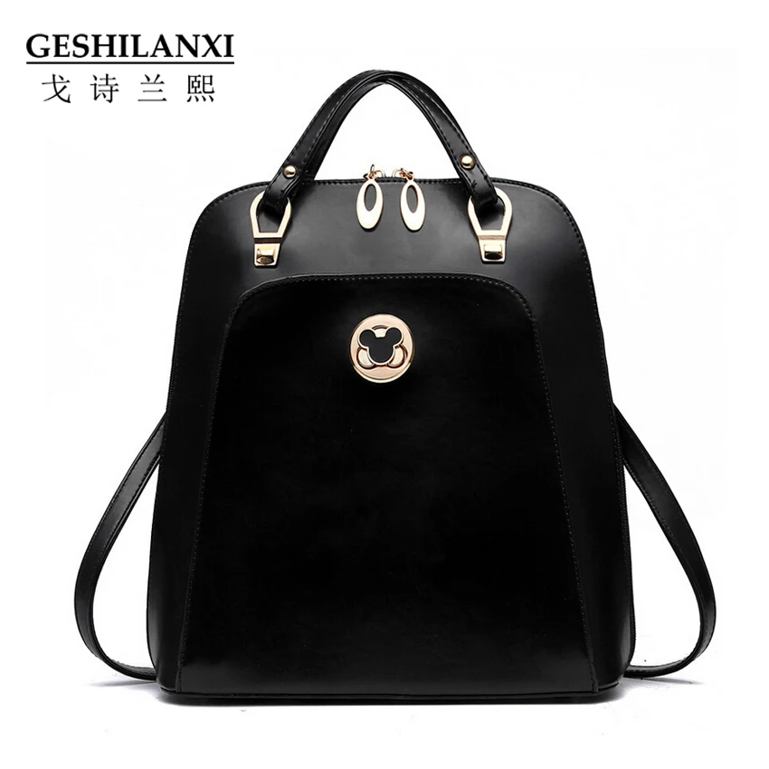 

The new 2016 women bag tide female backpack new fashion leisure han edition package