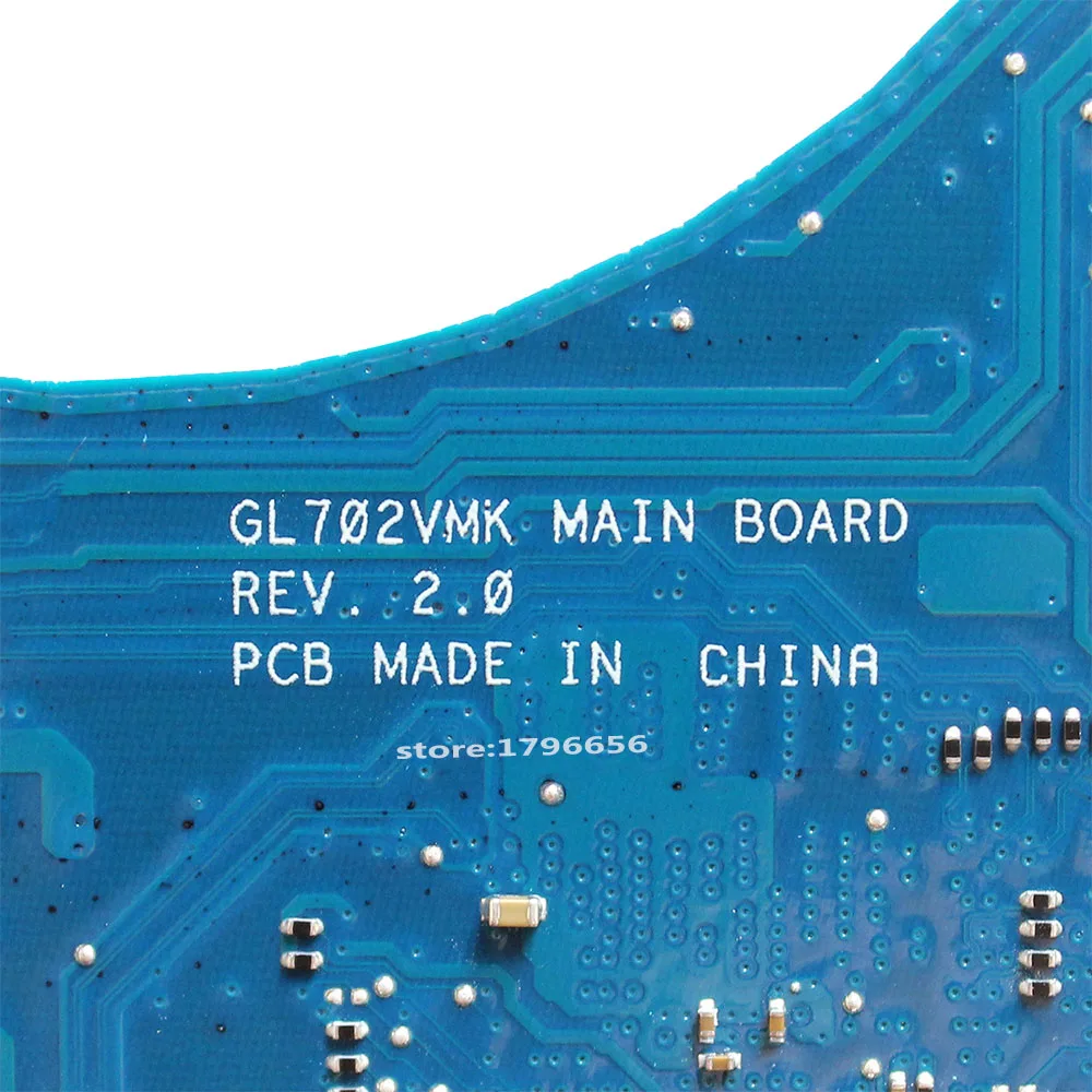 Материнская плата для ноутбука For Asus GL702VMK GL702VM GL702VSK GL702VS материнская I7 7700HQ i5 7300HQ (V3G)