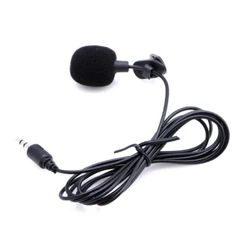 

1 PC Mini Hands Free Clip On Lapel Microphone Mic For PC Notebook Laptop Skype 3.5mm
